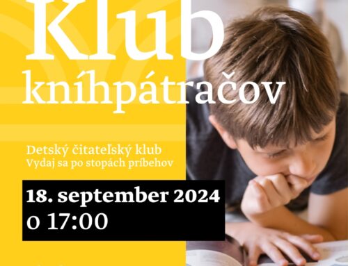 Klub kníhpátračov – september