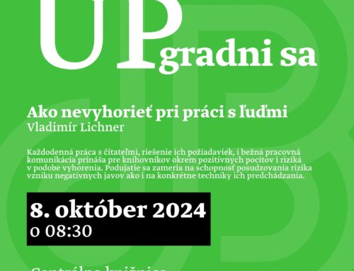 Upgradni sa – Ako nevyhorieť pri práci s ľuďmi