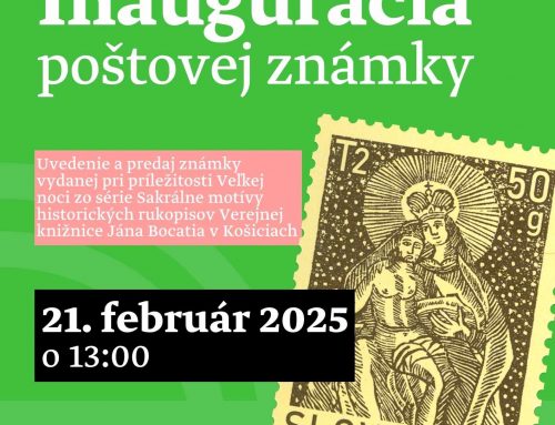 Inaugurácia poštovej známky – Veľká noc 2025