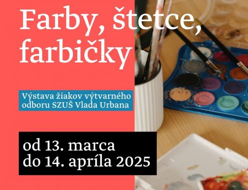 Farby, štetce, farbičky – výstava