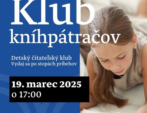 Klub kníhpátračov – marec