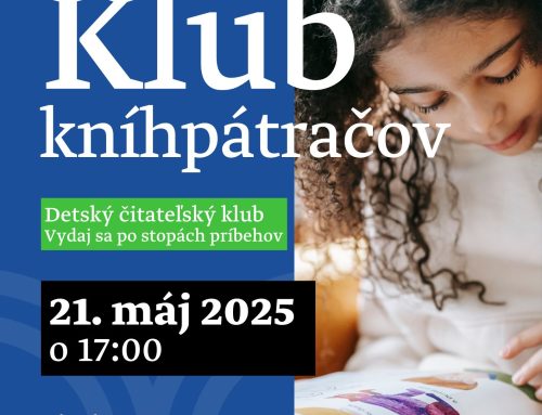 Klub kníhpátračov – máj