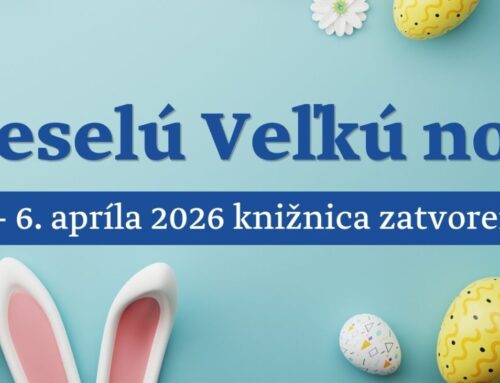 Knižnica počas veľkonočných sviatkov