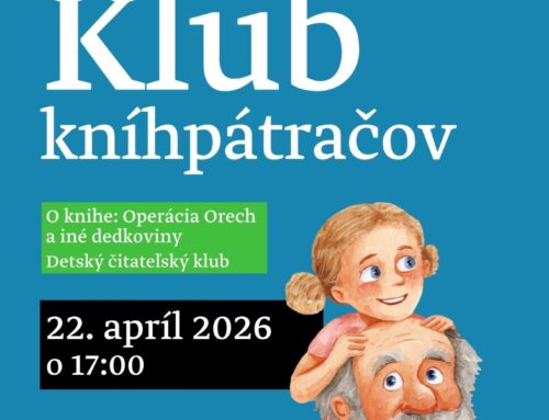 Klub kníhpátračov – apríl