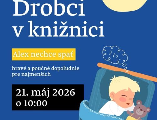 Drobci v knižnici – máj