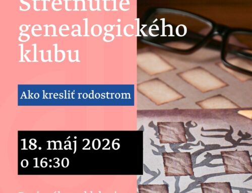 Genealogický klub – stretnutie
