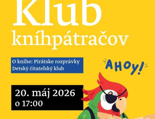 Klub kníhpátračov – máj