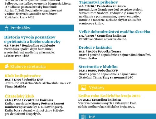 Program knižnice – jún