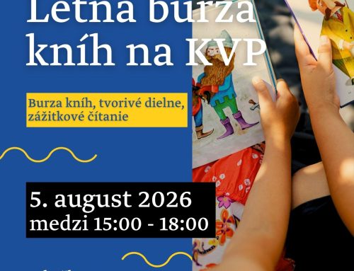 Letná burza kníh na KVP