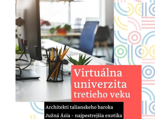 Virtuálna univerzita tretieho veku – jeseň 2026