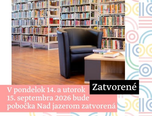 Zmena v pobočke Nad jazerom