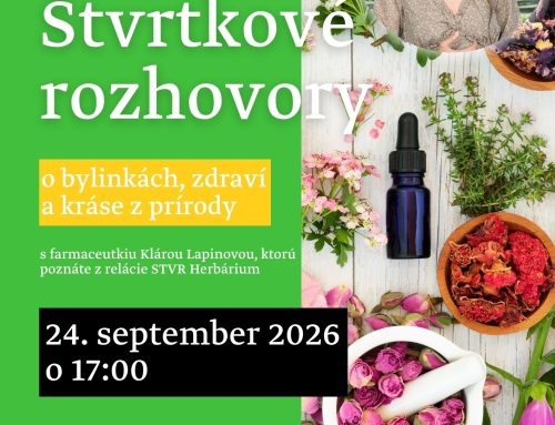 Štvrtkové rozhovory o bylinkách, zdraví a kráse z prírody