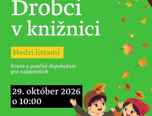 Drobci v knižnici – október