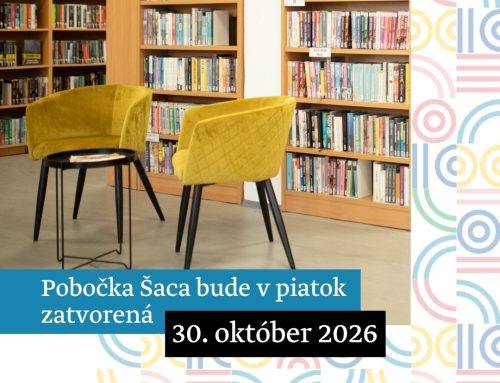 Zmena v pobočke Šaca