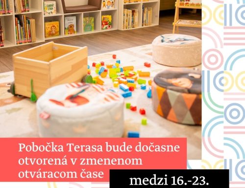 Zmena v pobočke Terasa