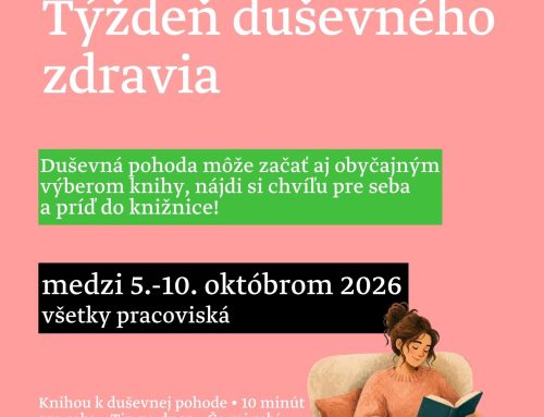 Týždeň duševného zdravia v knižnici